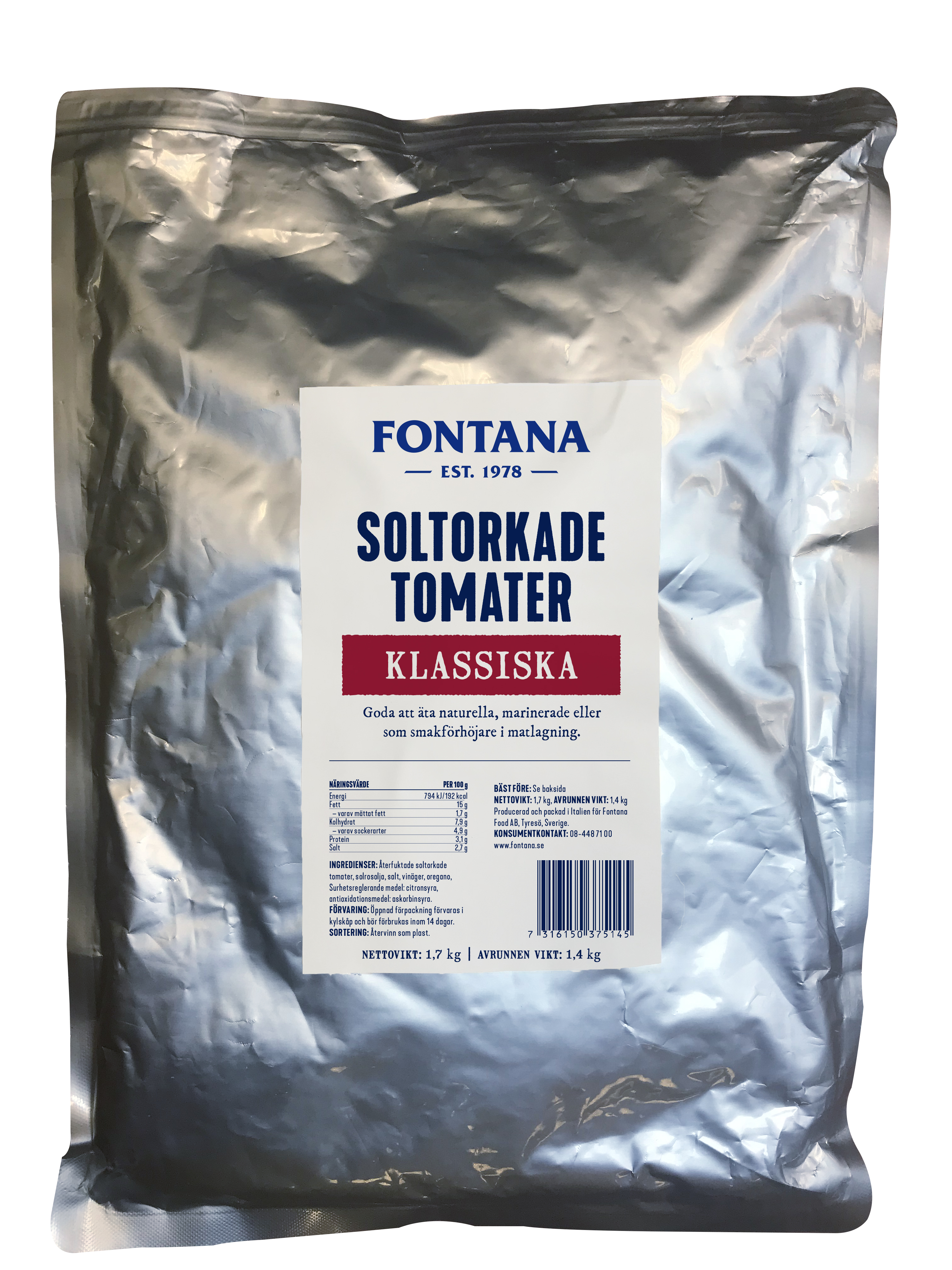 Soltorkade tomater