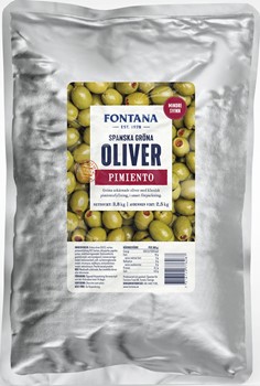 Oliver Gröna Pimiento i påse