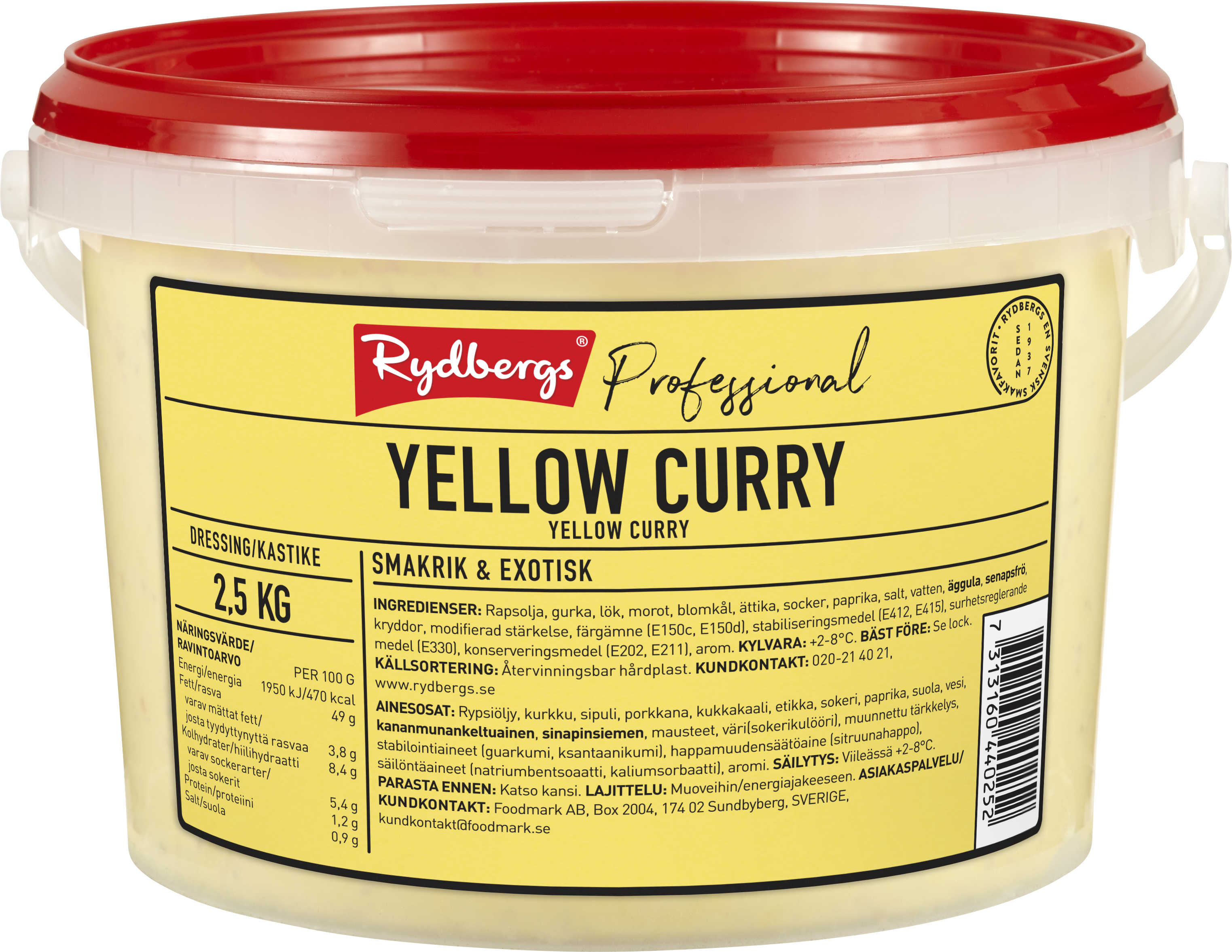 Yellow Currydressing