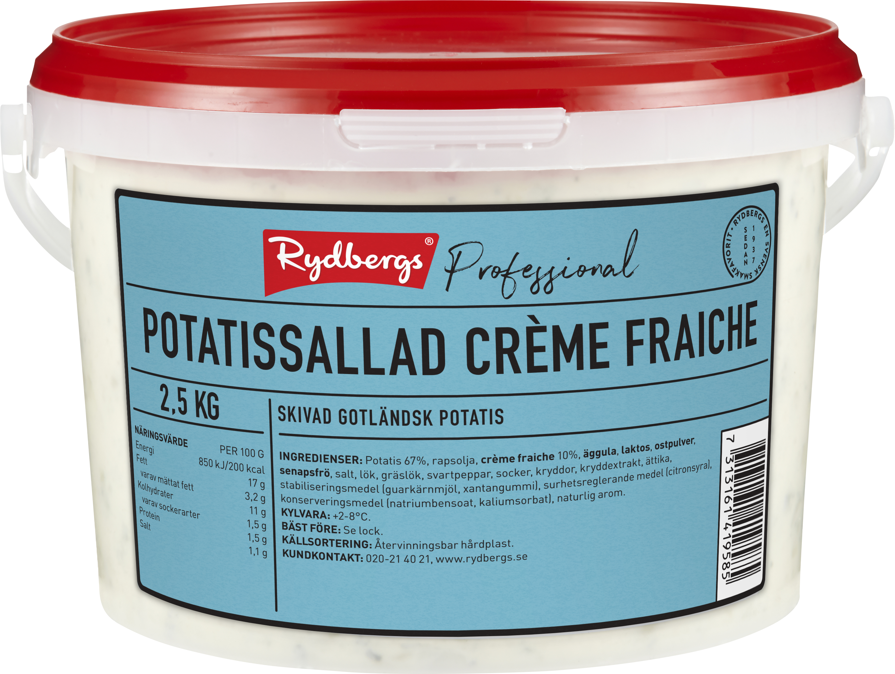 Potatissallad Crèm