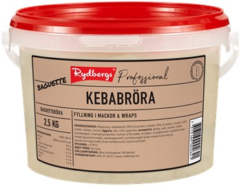Baguettesallad Kebab