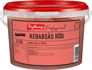 Kebabsås röd