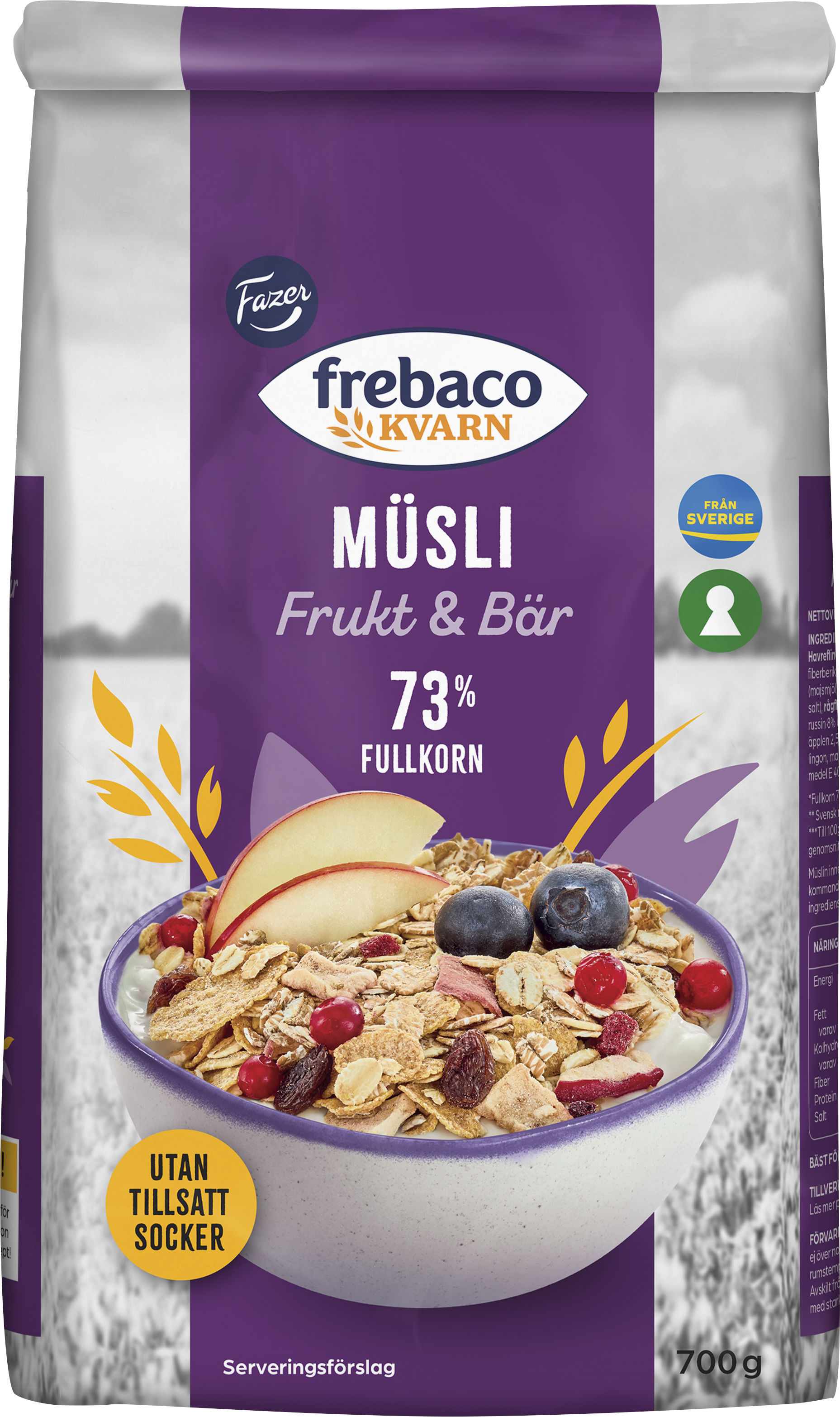 Frukt & Bär Müsli