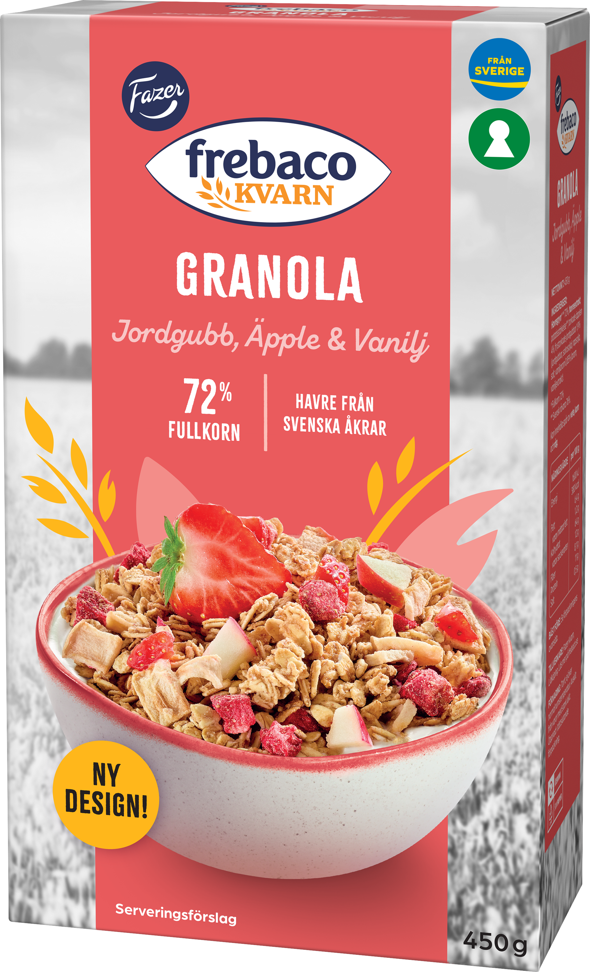 Granola Jordgubb, Äpple & Vanilj