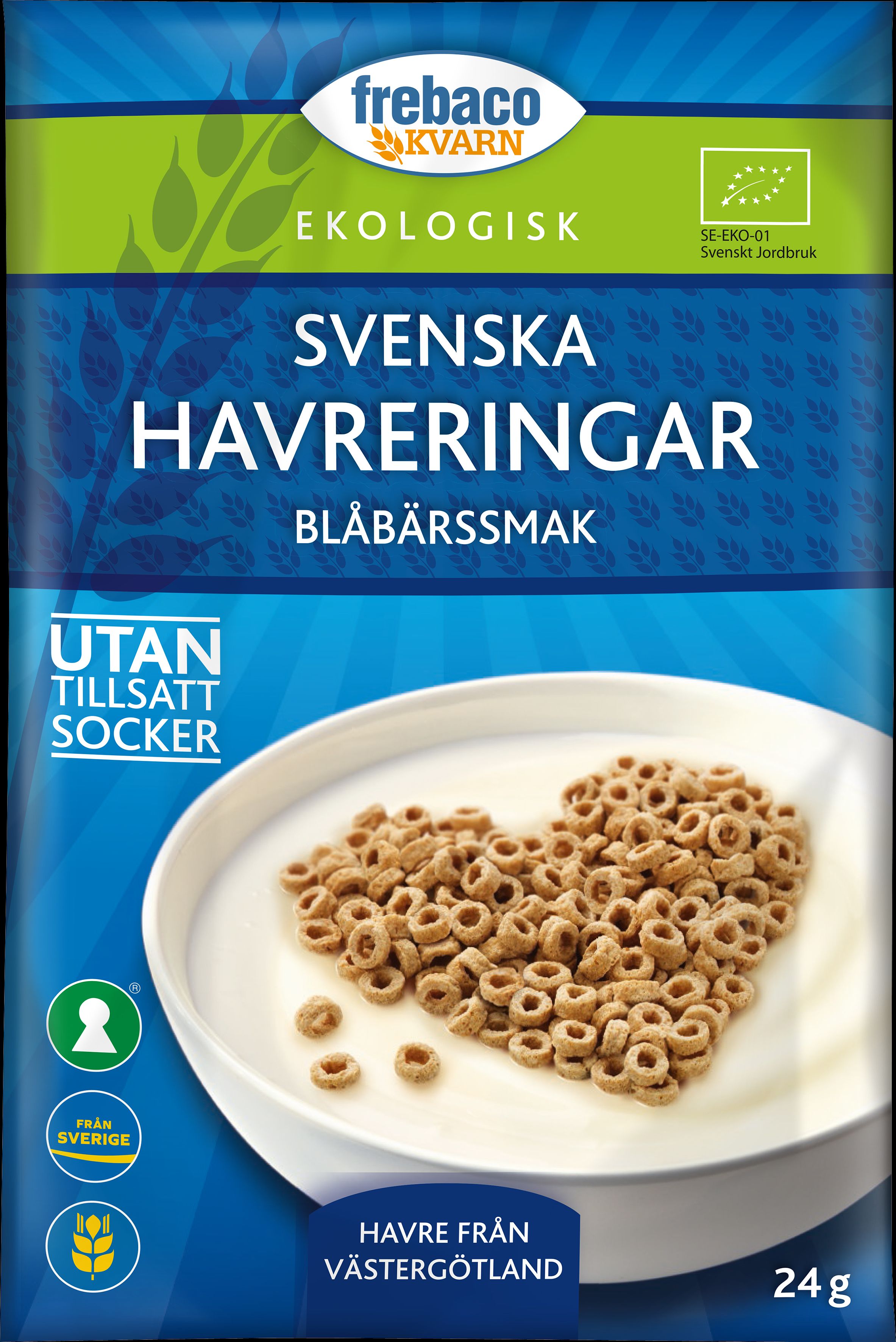 Havrering Blåbsmak