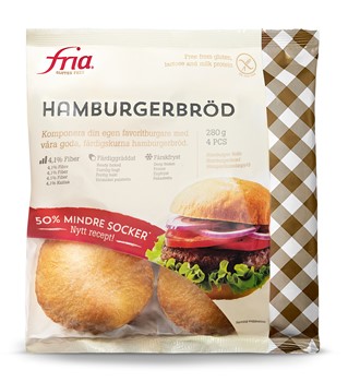 Glutenfritt Hamburgerbröd