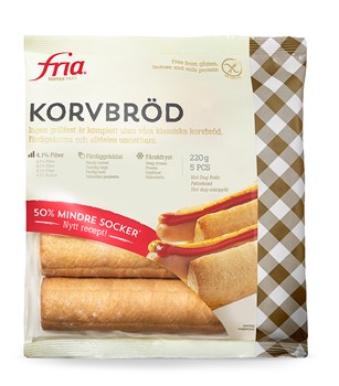 Glutenfria Korvbröd