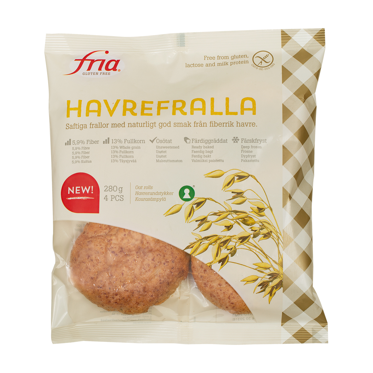 Glutenfri Havrefralla