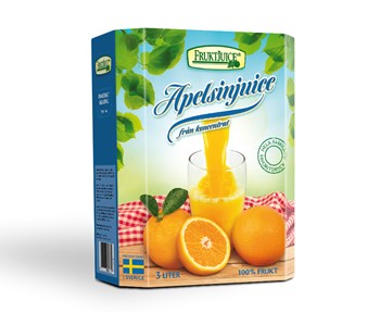 Apelsinjuice drickfärdig