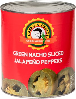 Jalapeño grön skivad