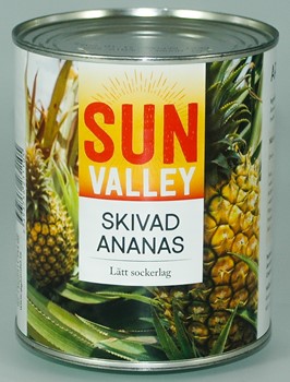 Ananas skivad LS