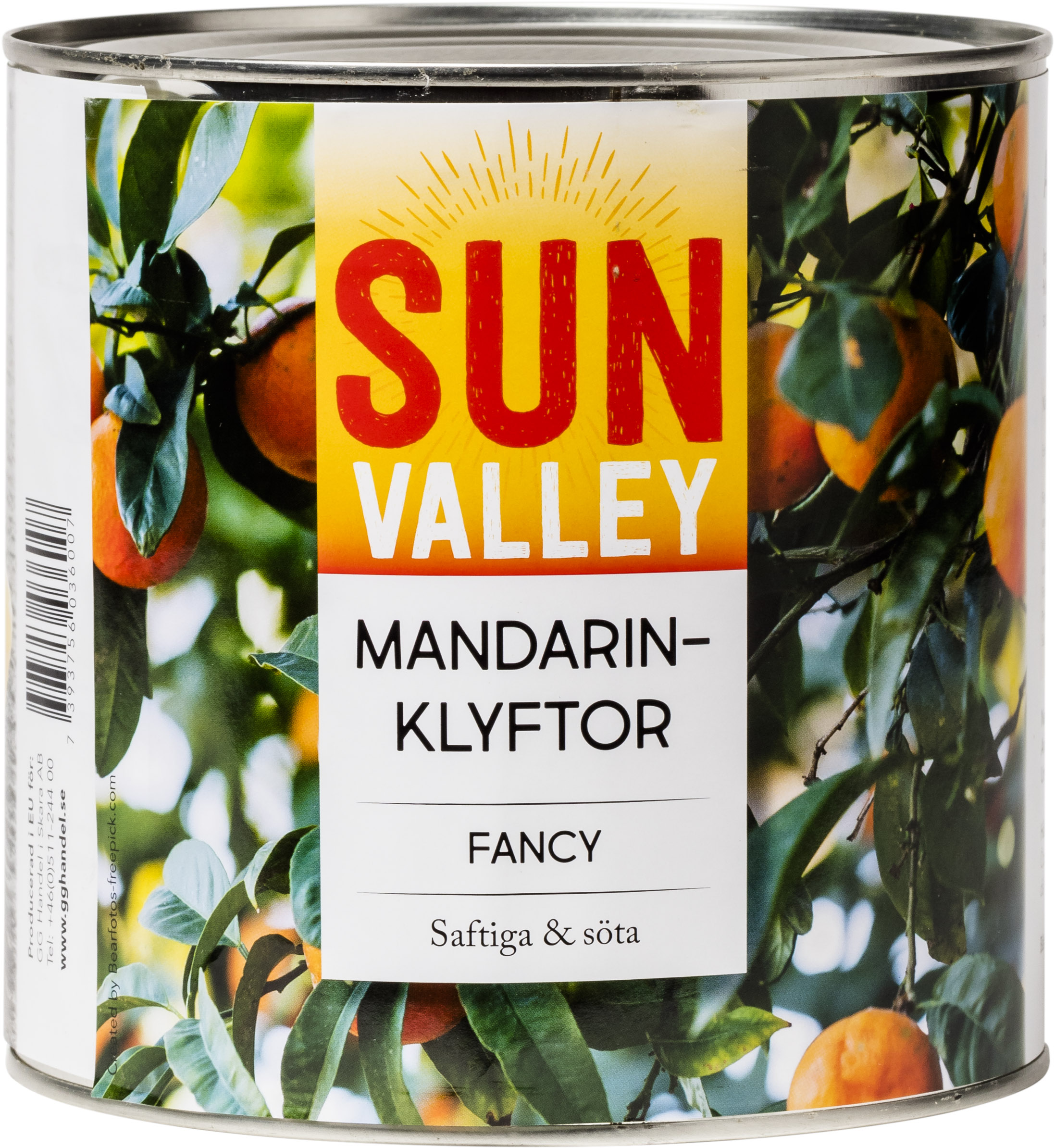 Mandarin klyft LS