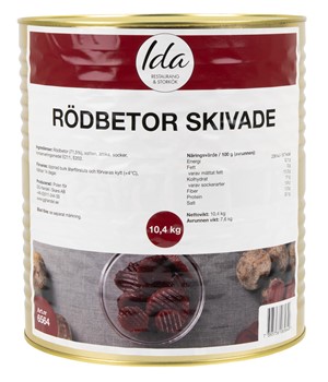 Rödbetor Skivade