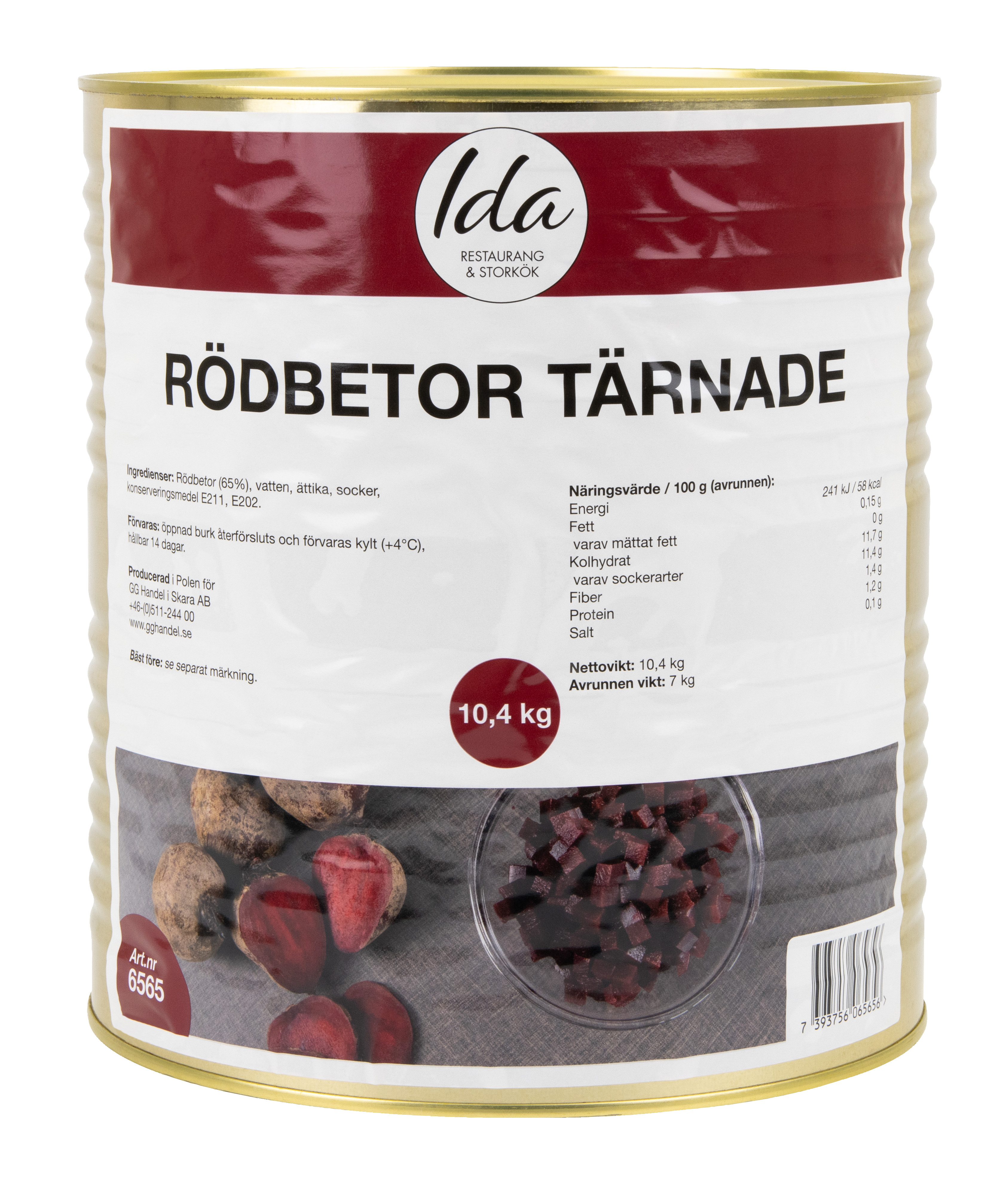 Rödbetor Tärnade