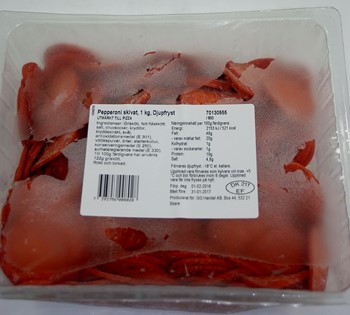 Pepperoni korv skivad