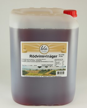 Vinäger röd