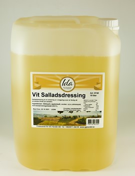 Salladsdress. vit