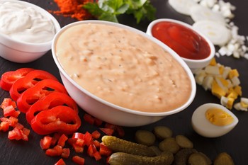 Hamburgerdressing bomb