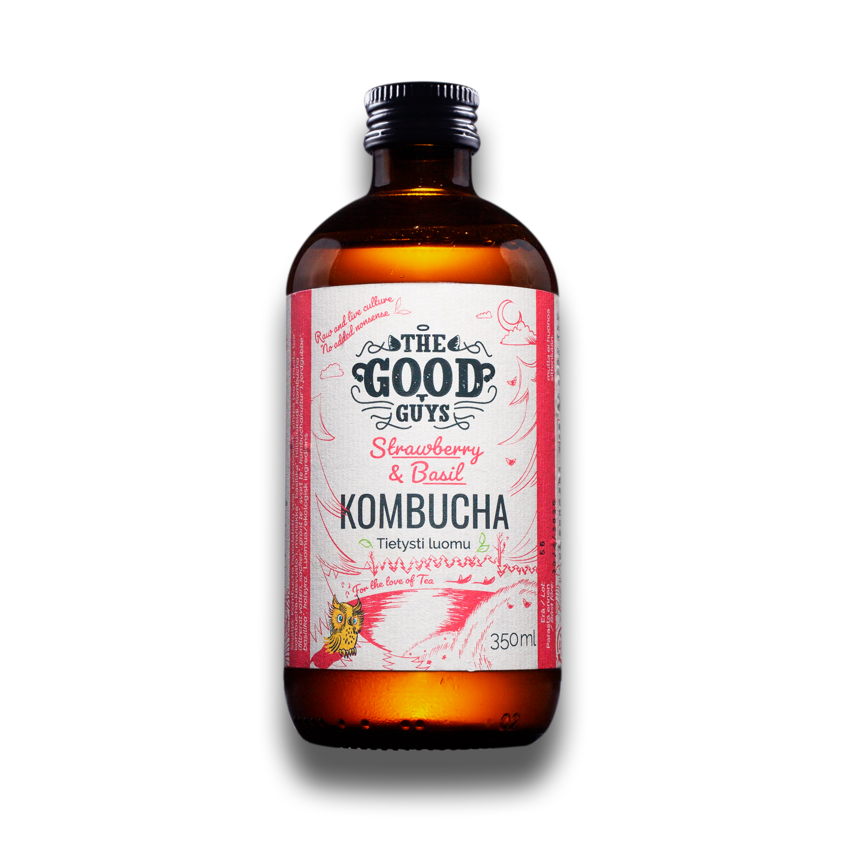 Kombucha Jordgubbe