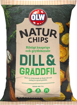 Naturchips Dill & Gräddfil