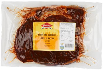 Grillskiva av nötfransyska Kryddad