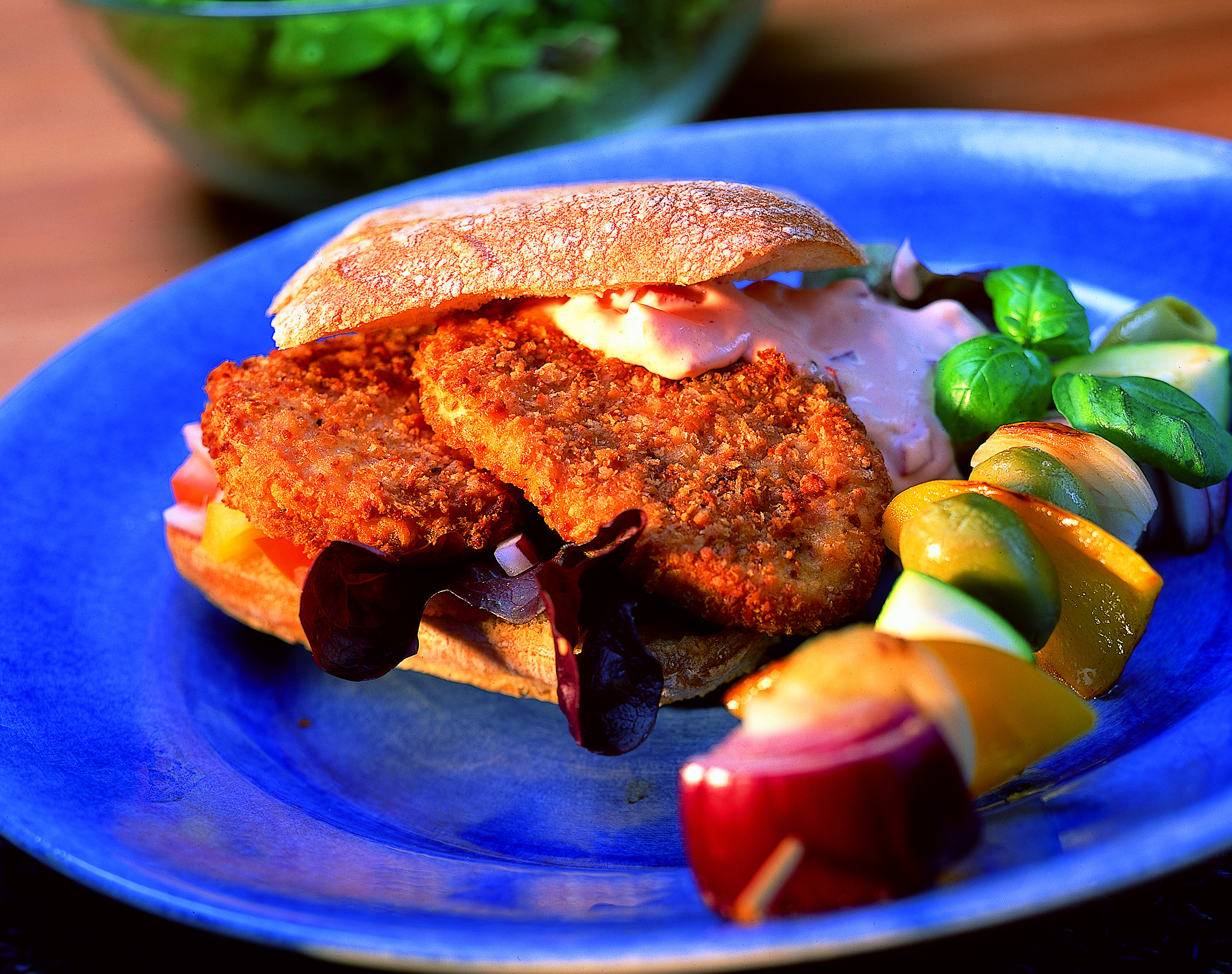 KYCKLINGSCHNITZEL OSTPANERAD 70 G