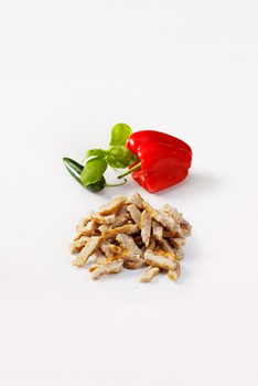 KYCKLINGKÖTT, STEKT, STRIMLAT