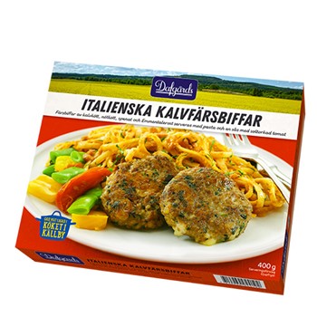 Italienska Kalvfärsbiffar