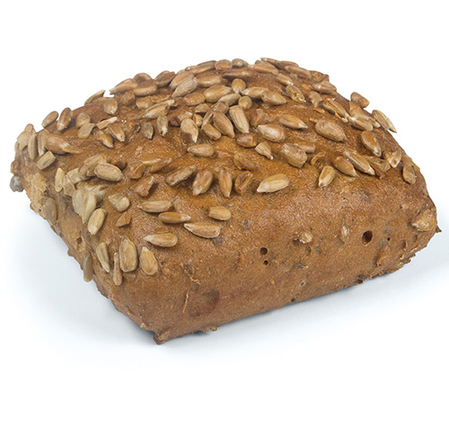 Glutenfri mörk solrosfralla