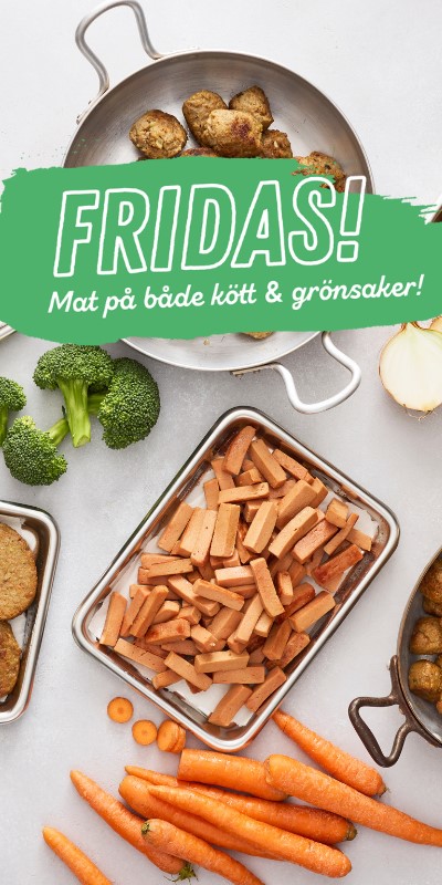 Fridas - mat på både kött och grönsaker!