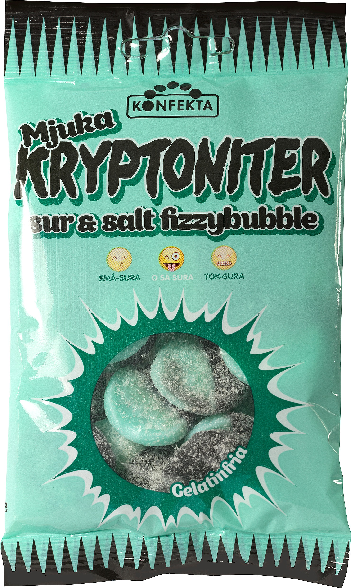 Kryptoniter Mjuka Fizzy Bubble