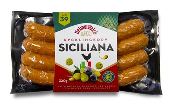 Kycklingkorv Siciliana