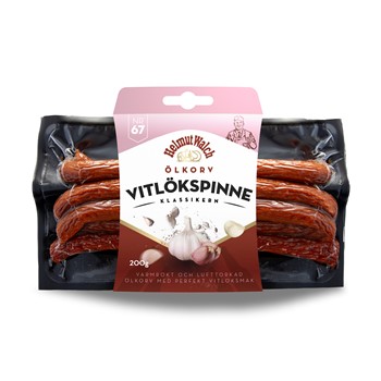 Ölkorv Vitlökspinne