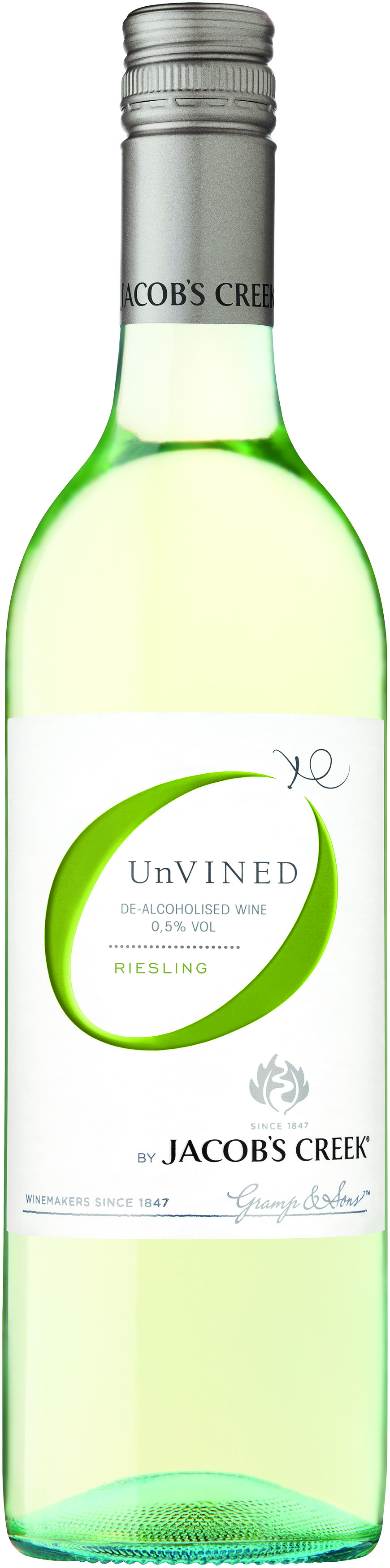 Vitt alkoholfritt vin Riesling