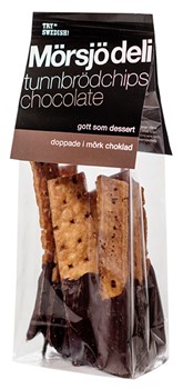 Tunnbrödchips Chokladdoppade 