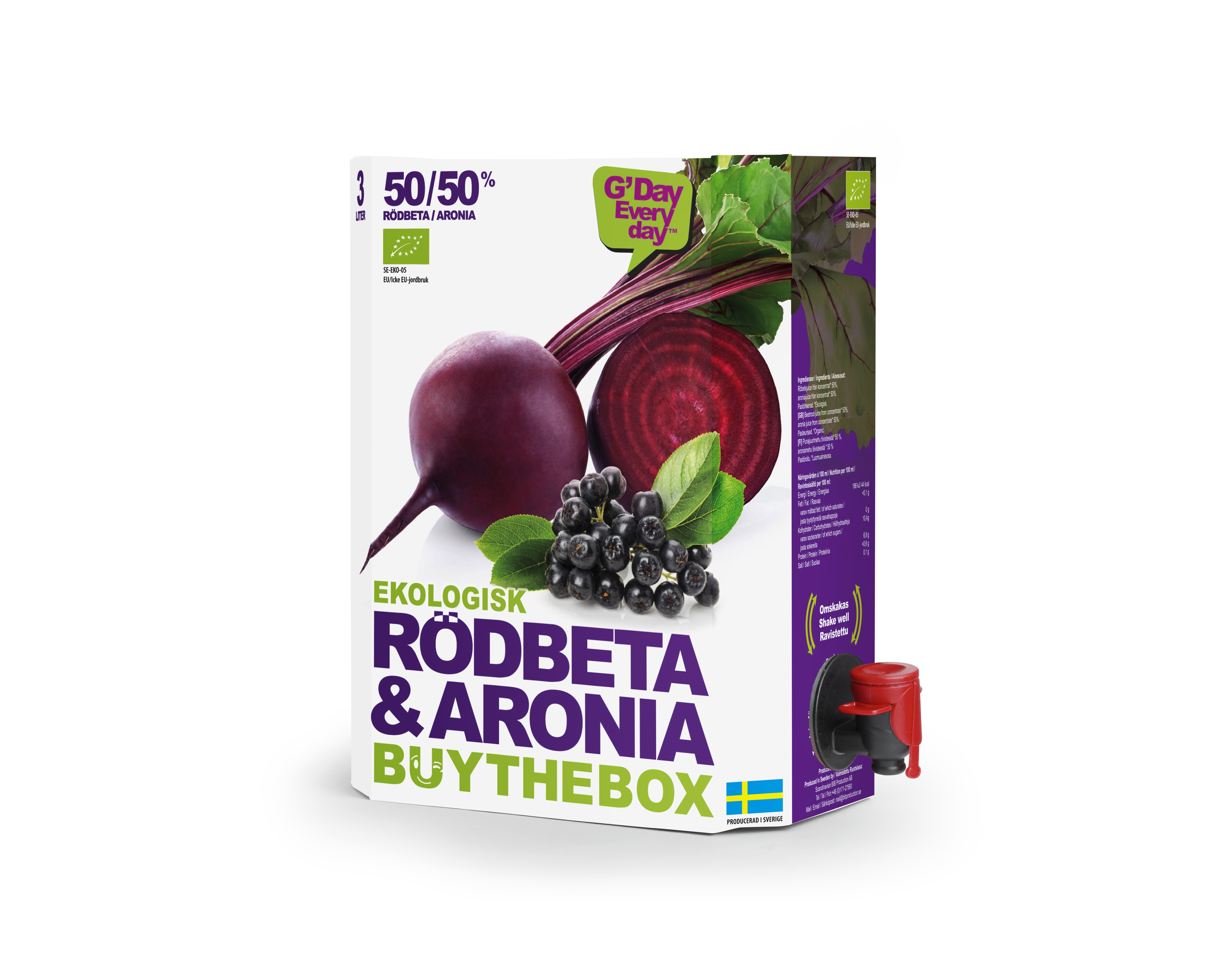 Rödbeta & Aronia juice