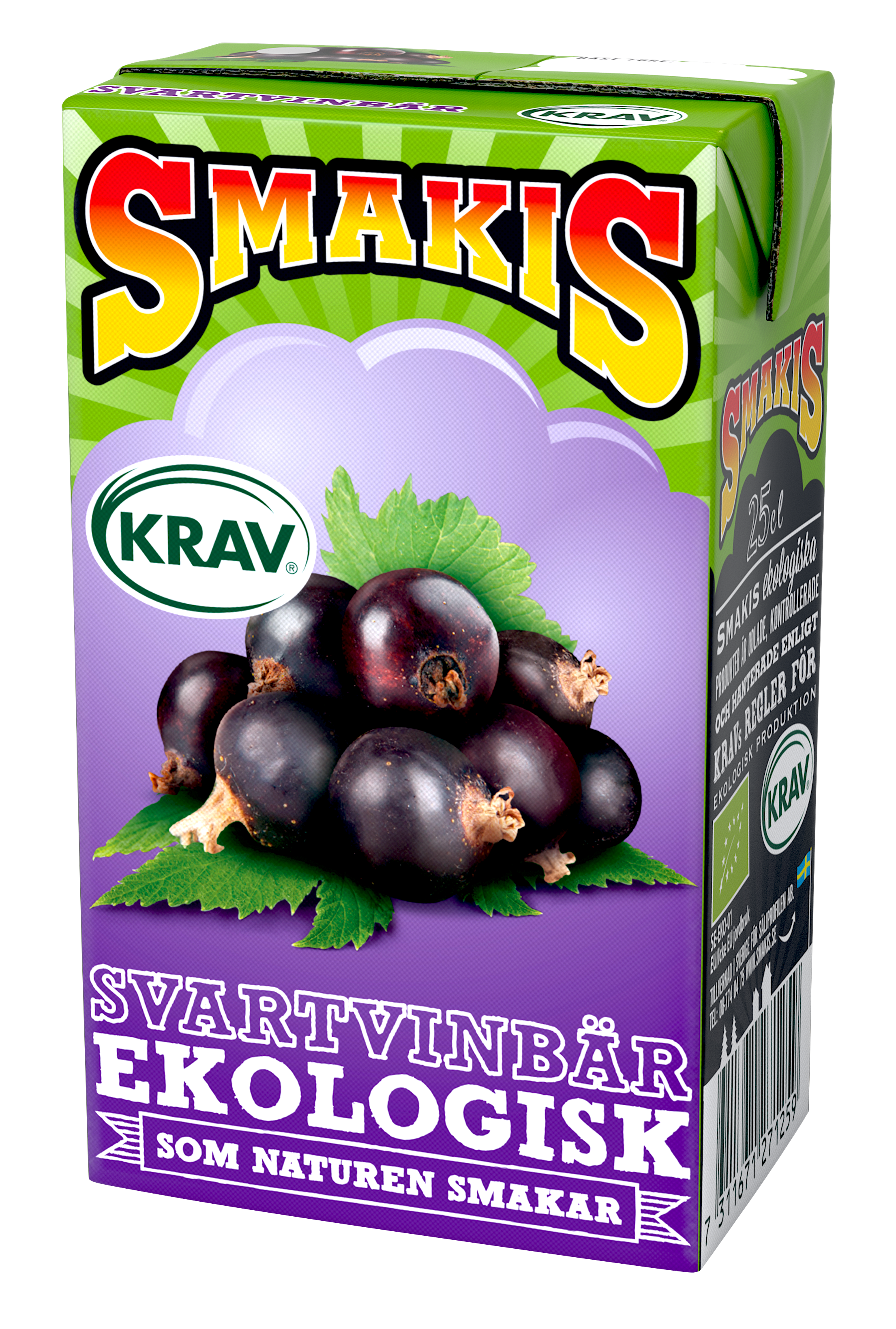 KRAV Svartvinbärsdryck