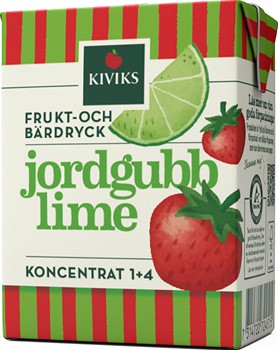 Jordgubb/Lime Konc