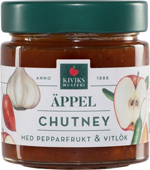 Äppelchutney med Pepparfrukt/Vitlök