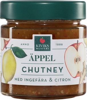 Äppelchutney med Ingefära/Citron