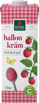 Hallonkräm