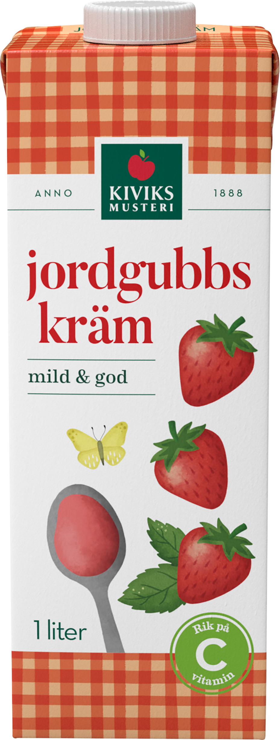 Jordgubbskräm