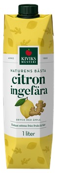 Citron Ingefäradryck med Äpple