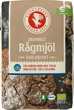 Rågmjöl Grovmalt EKO KRAV