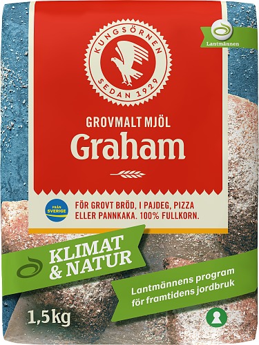 Grahamsmjöl Grovmalet K&N