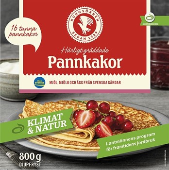 Pannkakor Från Sverige Klimat&Natur