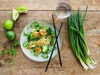 Asiatisk Bönboll m Svensk Vit Böna