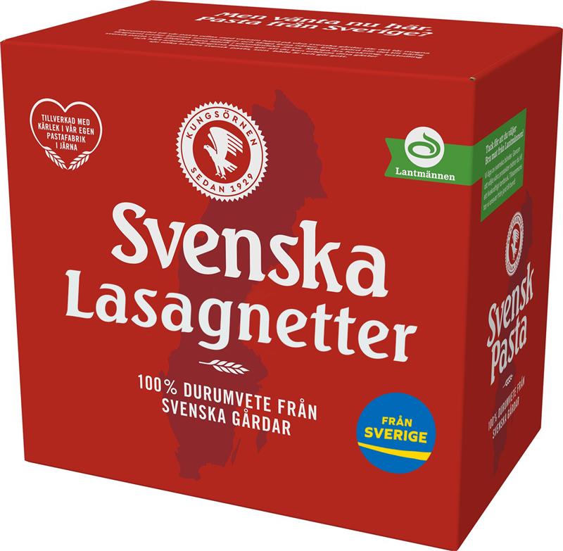 Pasta Lasagnetter Svensk