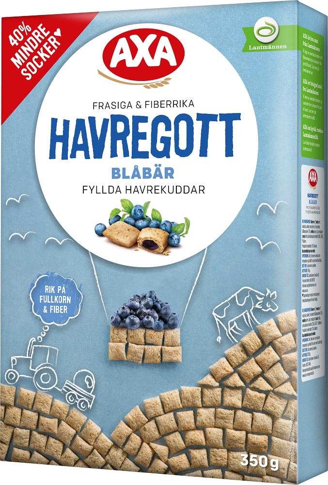 Flingor HavreGott Blåbär