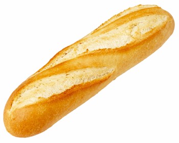 Baguette halv